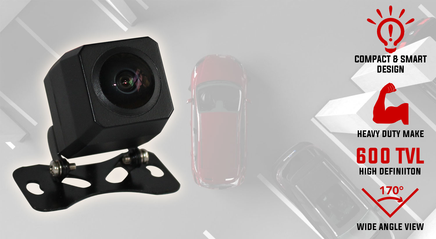 What makes a CMOS reversing camera effective